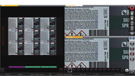 高められるISO9001グラビア印刷の印字機の視野の検査システムコンピュータ