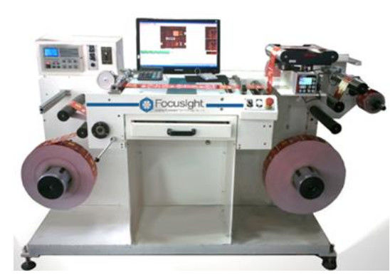 点検機械2600mm×1100mm×1700mmを印刷する機械1.6トンのラベルの点検