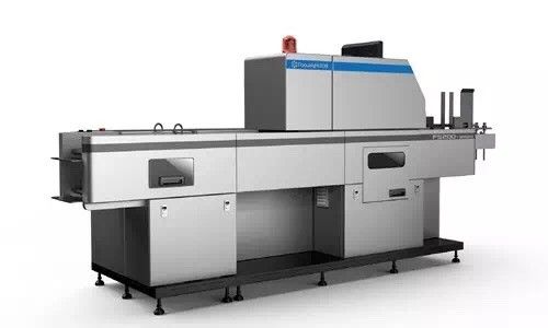 衣服のための自動印刷の点検機械は150m/min速度と品質管理システムに付ける