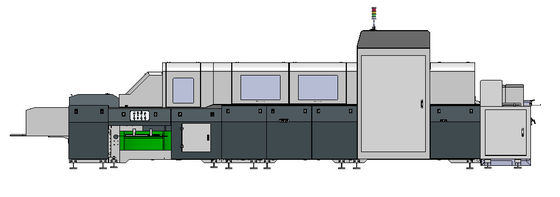 250m/Minウィスキーの包装箱のための高速プリントの質の点検機械